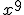 x^9
