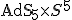 {\rm AdS}_5\times S^5