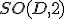 SO(D,2)