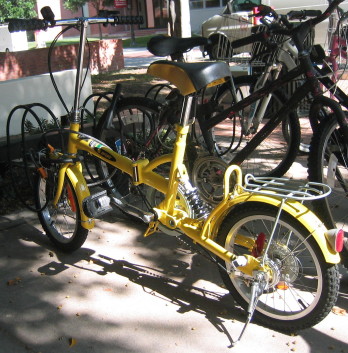 cute folding bike