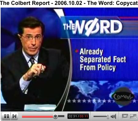 SEA on Colbert Report