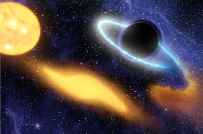 galex graphic black hole