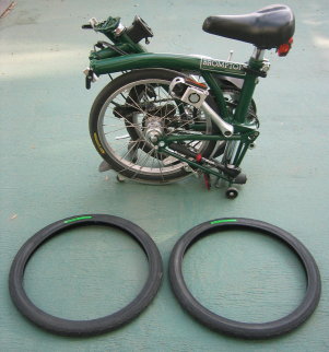 new tyres for brompton