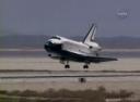 space shuttle landing