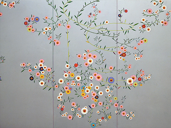 takashi murakami wallpaper. Takashi Murakami quot;cosmosquot; at