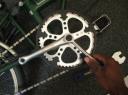 bike crank fix