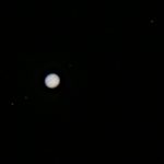 Jupiter and four moons in July