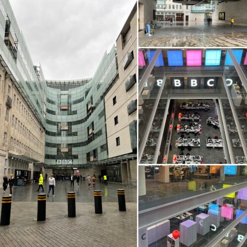 BBC broadcasting house scenes
